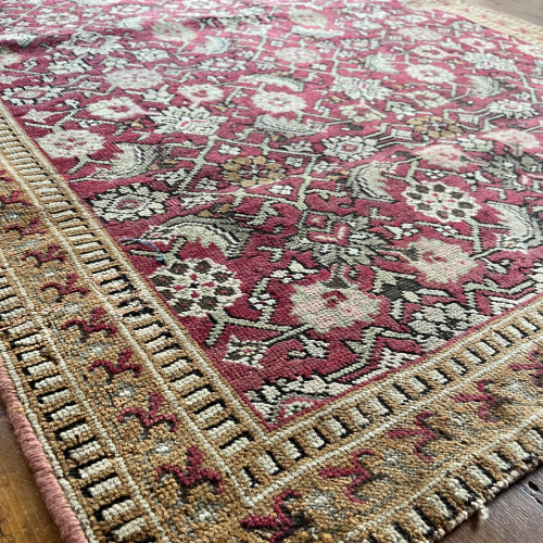 Hand Knotted Persian Karabagh Rug early 1910 image-5