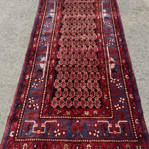 Extra Long Hand Knotted Persian Runner Malayer - Stunning Piece