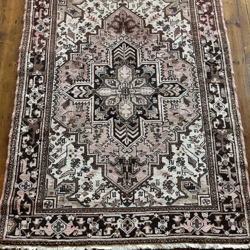 Hand Knotted Persian Heriz - Unusal Size image-1