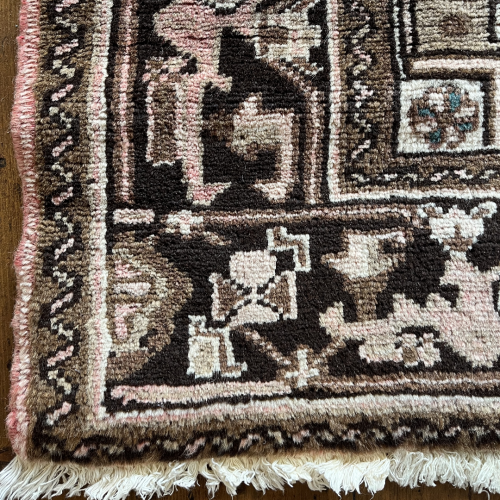 Hand Knotted Persian Heriz - Unusal Size image-3