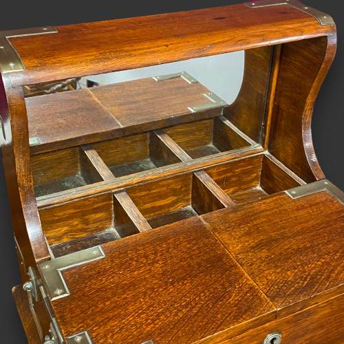 Victorian Oak Fitted Games Tantalus image-5