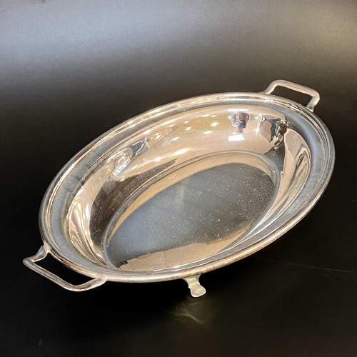 Silver Plated Asparagus Dish with Sauce Boat image-5