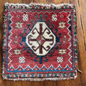 Hand Knotted Caucasian Bag Face