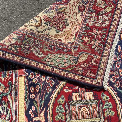 Wonderful Hand Knotted Persian Rug Sarouk Stunning Ex Quality image-5
