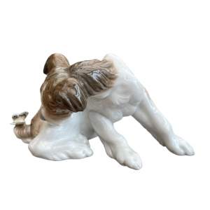 Lladro Terrier with Butterfly