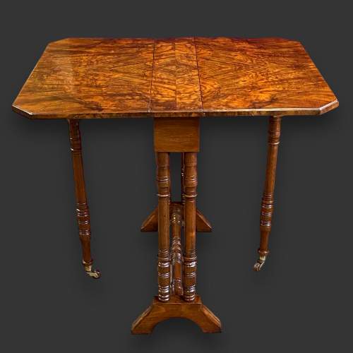 Victorian Walnut Sutherland Table image-2