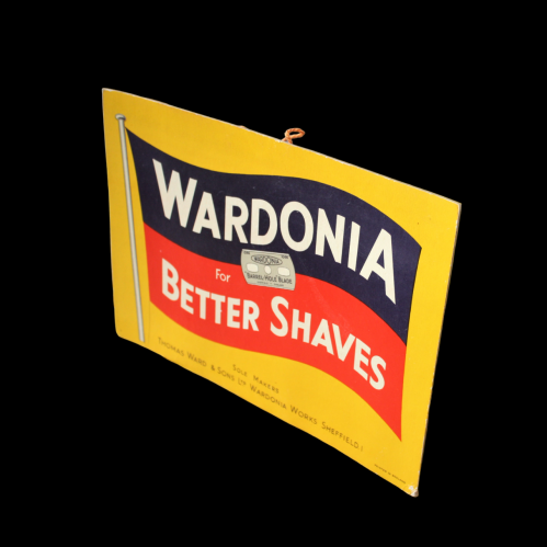 Vintage  Wardonia Advertising Card For Better Shaves image-1