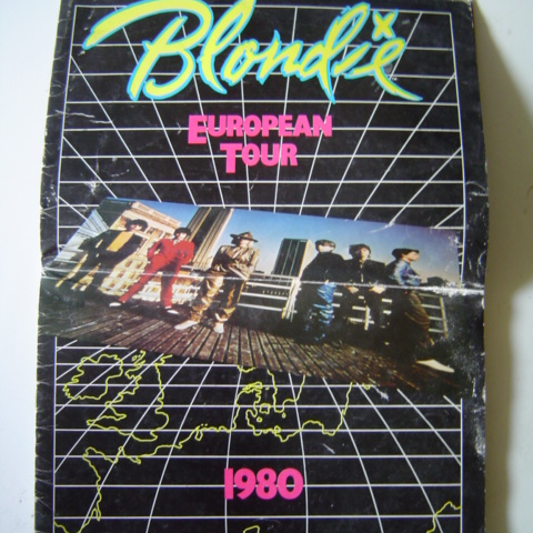 Blondie European Tour 1980  Official Concert Tour Programme image-1