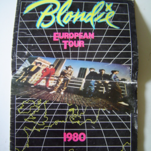 Blondie European Tour 1980  Official Concert Tour Programme
