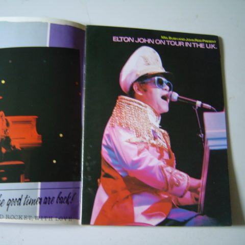 Elton John On Tour In The UK 1982 Concert Tour Programme image-2