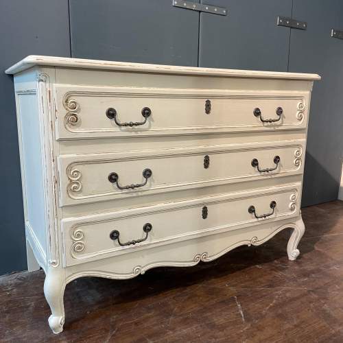 French Painted Chest of Drawers image-2