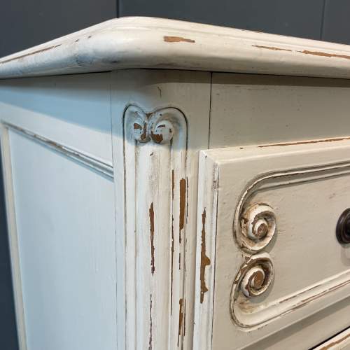 French Painted Chest of Drawers image-3