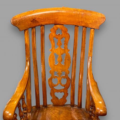 Victorian Grandfather Chair image-3