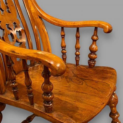Victorian Grandfather Chair image-4