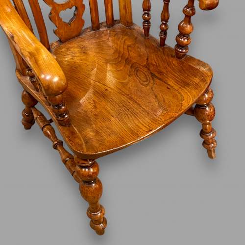 Victorian Grandfather Chair image-5