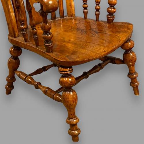 Victorian Grandfather Chair image-6