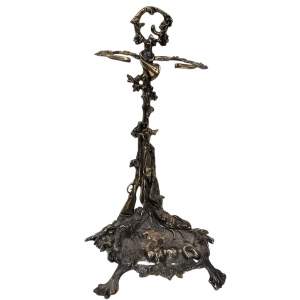 Early 20th Century French Cast Brass Umbrella - Stick Stand
