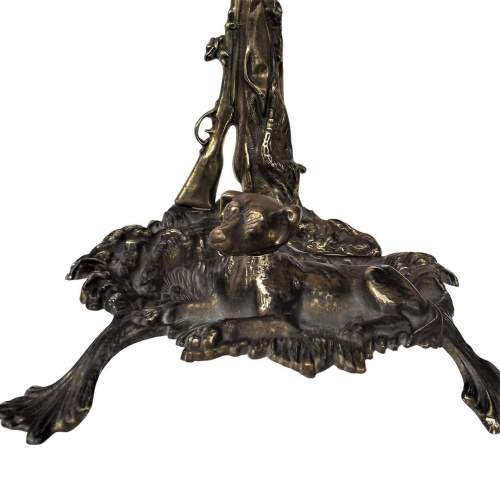 Early 20th Century French Cast Brass Umbrella - Stick Stand image-3