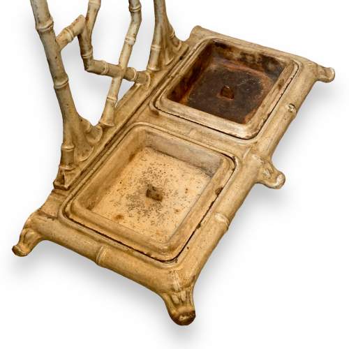 Victorian Cast Iron Faux Bamboo Stick Stand image-5