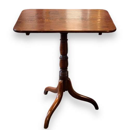 Georgian Oak Tilt Top Table image-1