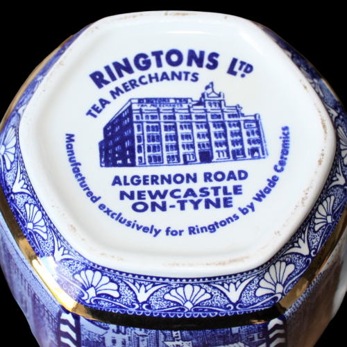 Blue & White Ringtons Ltd Tea Merchants Cathedrals of Britain Jug image-6