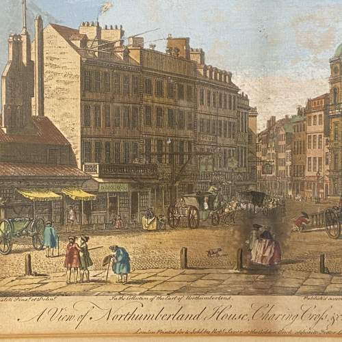 18th Century Print - A View of Northumberland House Charing Cross image-2