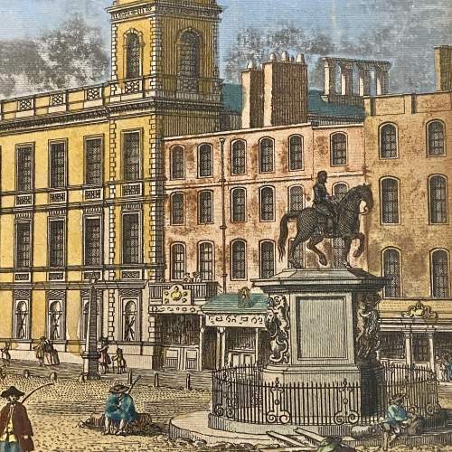 18th Century Print - A View of Northumberland House Charing Cross image-5