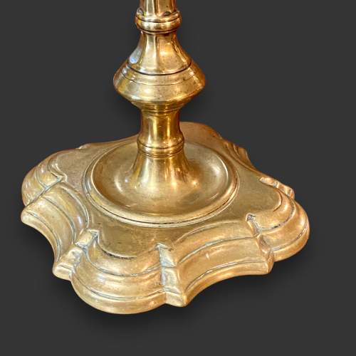 Early 18th Century Brass Candlestick image-4