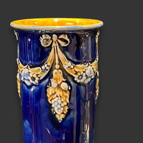 Pair of Royal Doulton Cylindrical Vases image-3