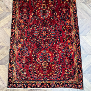 Hand Knotted Antique Sarouk Rug