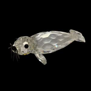 Large Swarovski Seal with Whiskers