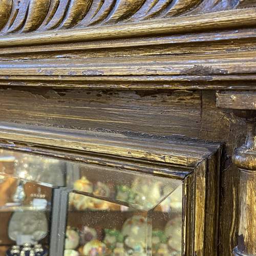Large Late Victorian Overmantel Mirror image-4