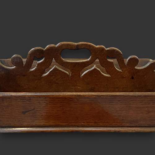 Early 19th Century Oak Cutlery Tray image-4