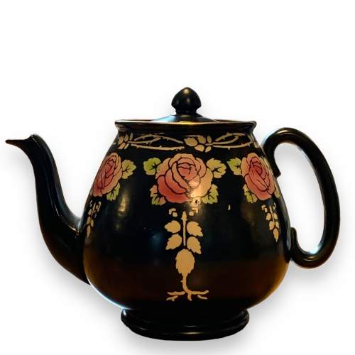 Vintage Shelley Rose Teapot image-1