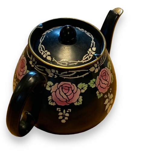 Vintage Shelley Rose Teapot image-3