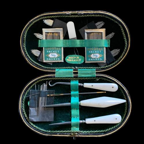Antique Travelling Sewing Kit image-1