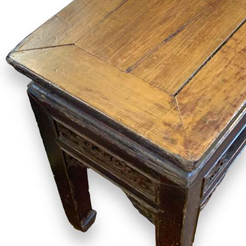 Chinese Hardwood Long Low Table or Bench image-4