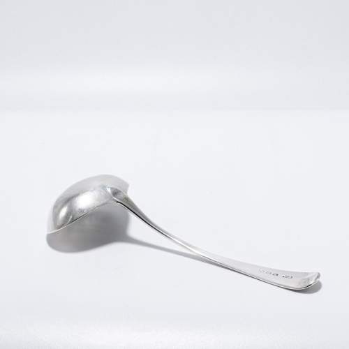 Georgian Period Sterling Silver Sauce Ladle image-3