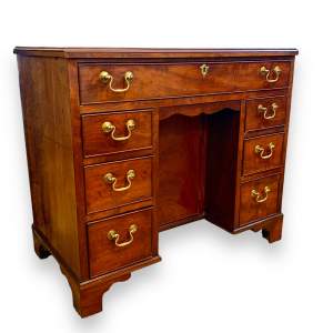 George I Style Mahogany Kneehole Desk