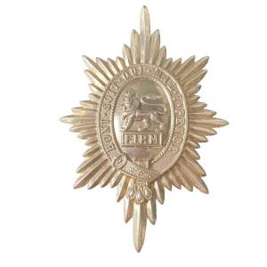 British Worcester Regiment Cross Belt Badge