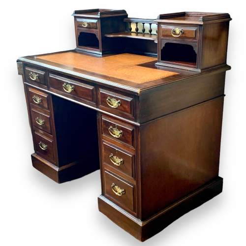 Antique Mahogany Dickens Desk image-1