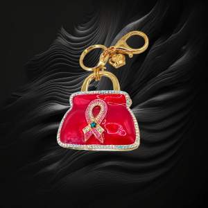 Butler & Wilson 2014 Limited Edition Swarovski Handbag-Key Charm