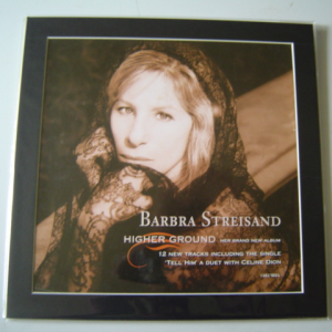 Barbra Streisand Higher Ground  Poster In A Mount Ready To Frame