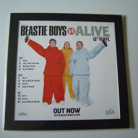 Beastie Boys Alive Original  Poster In A Mount Ready To Frame image-1