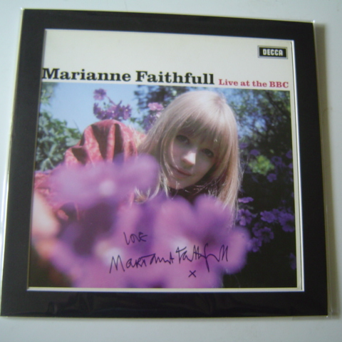 Marianne Faithfull BBC Original  Poster In A Mount Ready To Frame image-1