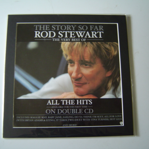 Rod Stewart Story So Far  Poster In A Mount Ready To Frame image-1