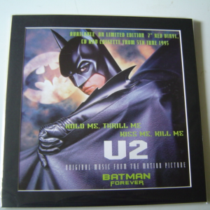 U2 Batman Forever Original  Poster In A Mount Ready To Frame