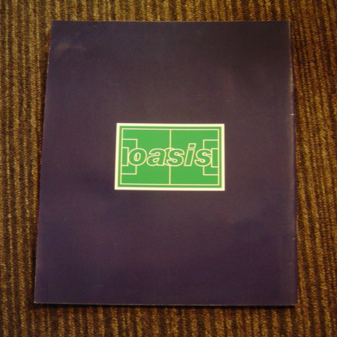 Oasis 1996 Original Match Day Concert Programme image-2