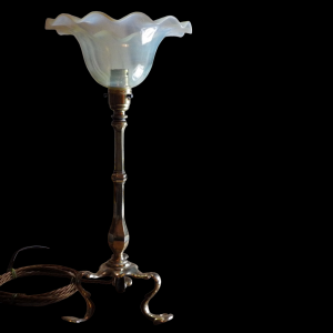 WAS Benson Arts & Crafts Brass Table Lamp Pullman Lamp - I