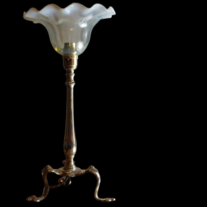 WAS Benson Arts & Crafts Brass Table Lamp Pullman Lamp - II